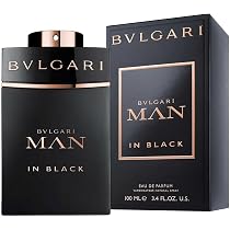 Bvlgari Man in Black Eau de Parfum Spray for Men, 3.4 Ounce