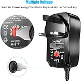SoulBay Universal 30W 3-12V 8 Tip AC/DC Adapter with USB Micro Plug view 5
