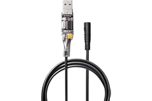 Powallon USB Programming Cable - 39in (100cm) Length for Bafang BBS01, BBS02, BBSHD, and BBS01B/BBS02B Kit with UART Protocol