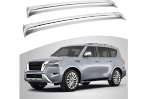 Roof Rack Crossbars Compatible with Nissan Armada 2017-2024 Rooftop Cross Bars,All-Metal Aluminum Roof Rails Cargo Bag Kayak 