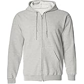 Joe's USA Men's Full Zipper Hoodies - Hooded Sweatshirts in 26 Colors. Sizes S-5XL