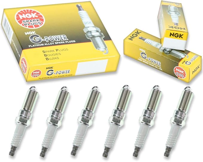 Amazon Com 6 Pcs Ngk G Power Spark Plugs For 2002 2009 Chevrolet Trailblazer 4 2l L6 4 2l Engine Kit Set Tune Up Automotive