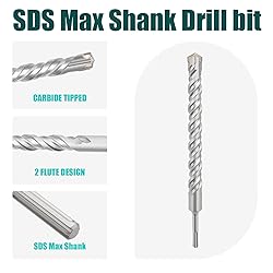1-9/16 in x 23.6 in (40 x 600mm) SDS Max Rotary