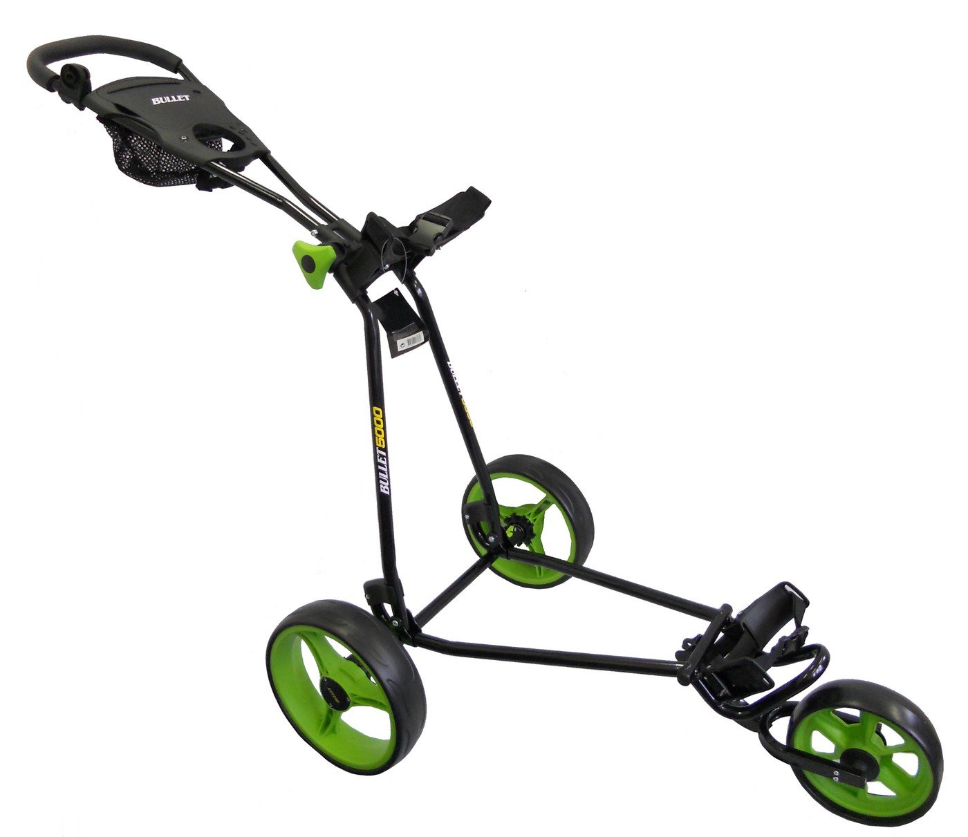 Buy CRUISER GOLF Bullet 5000 Deluxe 3 Wheel Trolley in Black/Lime Online at desertcartEGYPT