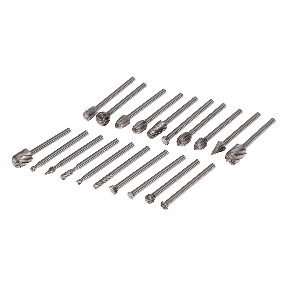 Ounona 20 Pcs Diy Frässtift Set Wolframcarbid Rotary Mit Schaft Für