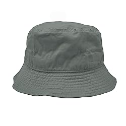 Glory Max Unisex Solid Color 100% Cotton Bucket Hat