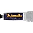 Schmaltz Artist Oil Impasto Gel Medium 150mL Tube - Quick Drying Impasto Gel to Increase Shine & Volume and Improve Transparency & Gloss - Single