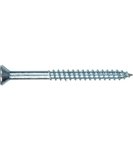 Aazon.co: The Hillan Group 40007 4-Inch X 1-1/4-Inch Flat Head Phillips Wood Screw, 100-Pack...