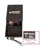 GHOST CONTROLS ABBT Battery Box Kit For Vehicular Swing Gates Or Deer Feeders (Kit With 0 Batteries), Black - ABBT-NB