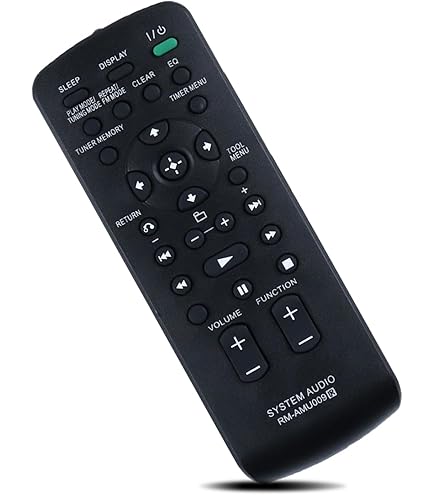 Amazon.com: PZL RM-AMU009 RMAMU009 Replacement Remote Control for