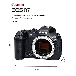 Canon EOS R7 Mirrorless Camera (Body Only), Hybrid