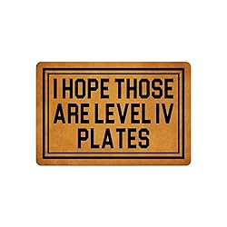 IFHUH Level 4 Plates Doormat - Funny Welcome