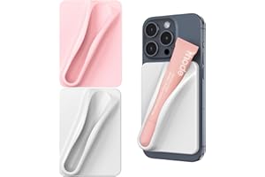 2 Pack Lip Gloss Adhesive Sleeve for Cell Phone, Silky Silicone Lip Holder Stick-on Phone Case, Compatible for Rhode, LANEIGE