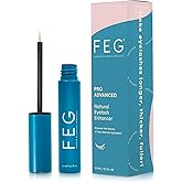 FEG Pro Advanced Natural Eyelash Enhancer Serum for Rapid Lash Growth | Extra Strength Lash Serum for Growing Thick, Full, and Long Eyelashes | 3ml | Stimulates Natural Growth