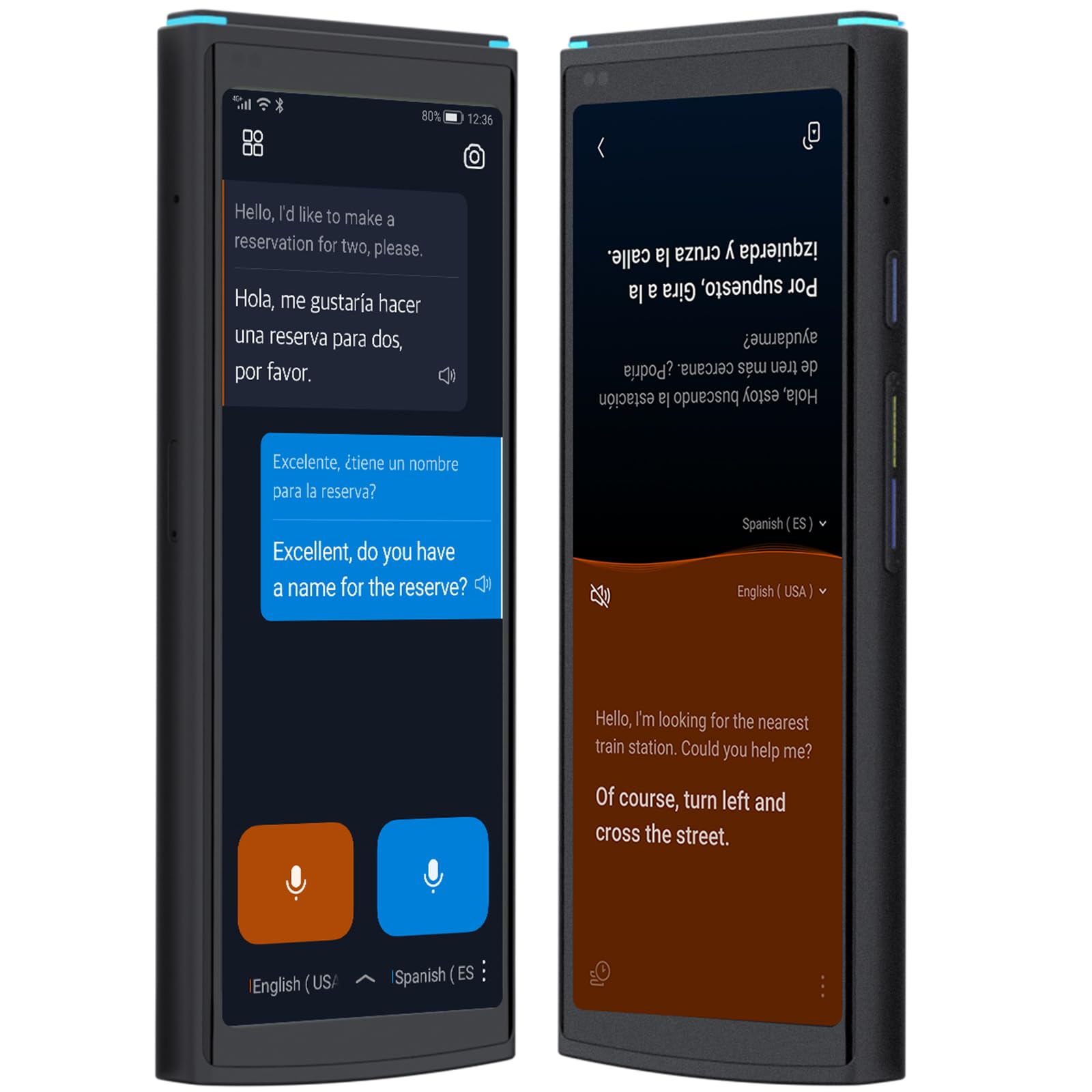Photo 1 of iFLYTEK Language Translator Device, Face-to-Face Bidirection Simultaneous Translation, 60 Languages and 18 Offline Packs, 2-Year Global Data, Instant Voice Translator for Travel, Learning, Business