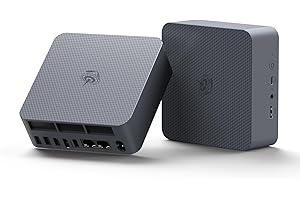 Beelink EQI Mini PC W11 Pro, i3-1220P(10C/12T up to 4.4 GHz), 16GB DDR4 500G NVME SSD with UHD Graphics Built in PSU WiFi 6/B