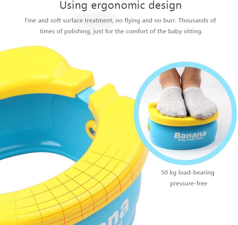 Petit Pot Portable Pour Tout Petit Chaise De Proprete Pour Pot Denfant Garcons Et Filles Mogoi Petit Pot De Voyage Pour Bebe Toilettes Mignonnes A Motif De Banane Pour Tout Petit Apprentissage De La