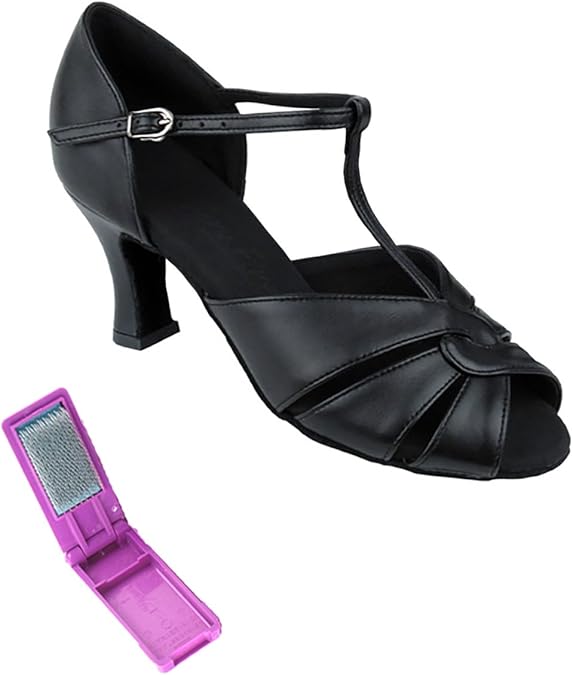 Very Fine Ballroom Latin Tango Salsa Dance Shoes for Women C6006 2.5Inch Heel