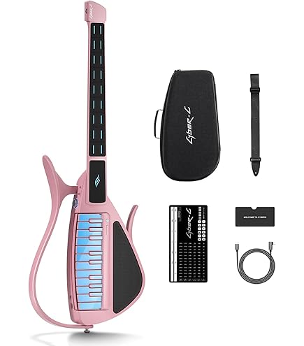 Amazon.com: ENYA Cyber ​​G Guitar Pick Module (Pink) : Musical