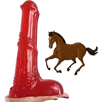 Amazon.com: DJXIK Realistic Dildo 25.3CM Horse Penis for Men and ...