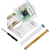 FREENOVE 5MP Camera for Raspberry Pi 5 4 B 3 B+ A+ Zero 2 W with Adjustable Holder and Ribbon Cable, 62&deg; Viewing Angle, 1080P 720P Output