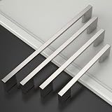 Amerdeco 10 Pack Brushed Satin Nickel Cabinet Pulls 7.5 Inch AM008 view 3