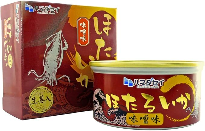 Amazon ハマダセイ ほたるいか缶詰 味噌味 80g ハマダセイ 魚介の缶詰 瓶詰 通販 Amazon ハマダセイ ほたるいか缶詰 味噌味 80g ハマダセイ 魚介の缶詰 瓶詰 通販