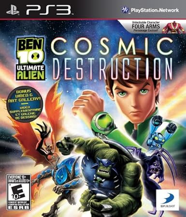 D3publisher Ben 10 Ultimat Alien Cosmic Destruction Ps3 Esp Amazon It Videogiochi