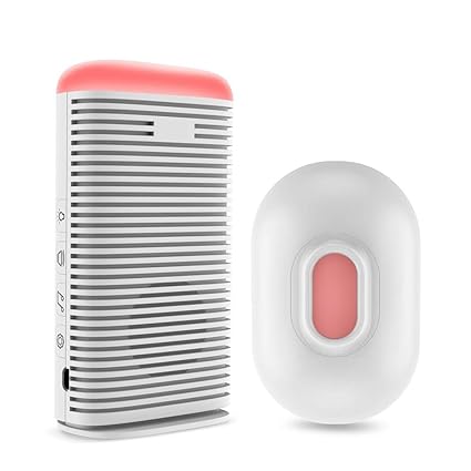 ERAY DW9 Alarmas para Coche Inalámbrica (Driveway Alarm) - 1 x Receptor + 1