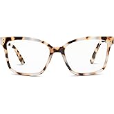 Peepers by PeeperSpecs Womens Octavia Square Blue Light Blocking Glasses