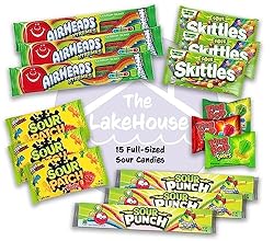Super Sour Candy Variety Pack - 15 Assorted Full