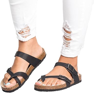 cross flat sandals