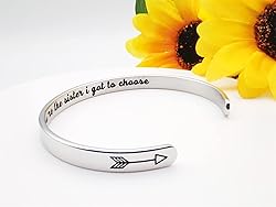 Dczosily Inspirational Bracelet Cuff Bracelets for