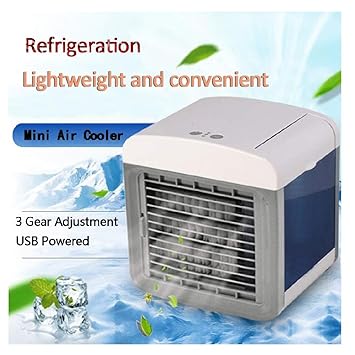 table fan with water cooler