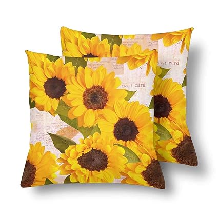 Amazon Com Xicoltd Sunflower Vintage Style Collage Old Paper
