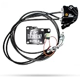 Knight ATV Sure 4 4WD Actuator and Tank Lever Kit for Brute Force Prairie | Manual 4WD actuator with the tank lever shifter that mounts on the throttle housing, with 2WD, 4WD and diff lock positions.