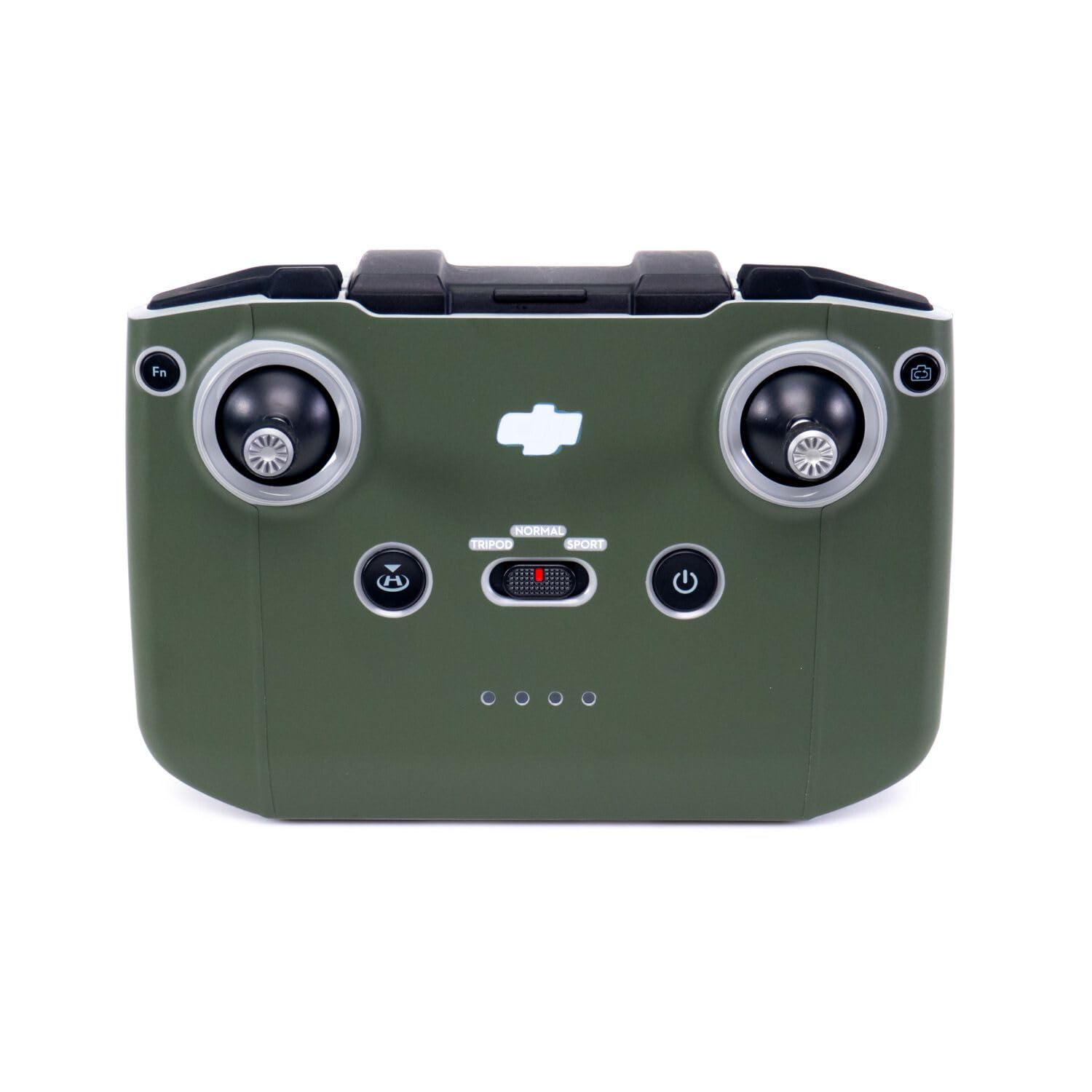 Wrapgrade Skin compatible with DJI Mavic Air 2 | Remote Controller (ARMY GREEN)
