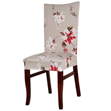 Tomtopp Conjoined Hibiscus Designed Floral Pattern Elastic Chair Cover
