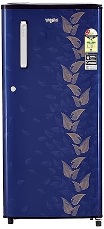 Whirlpool 190 L 2 Star Direct-Cool Single Door Refrigerator (WDE 205 CLS PLUS 2S, Sapphire