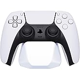 PlayVital Universal Controller Stand for Nintendo Switch 2 Pro & Switch Pro, Gamepad Stand for ps5 & ps4 Controller, Display Stand Holder forXbox Series X/S Controller - White