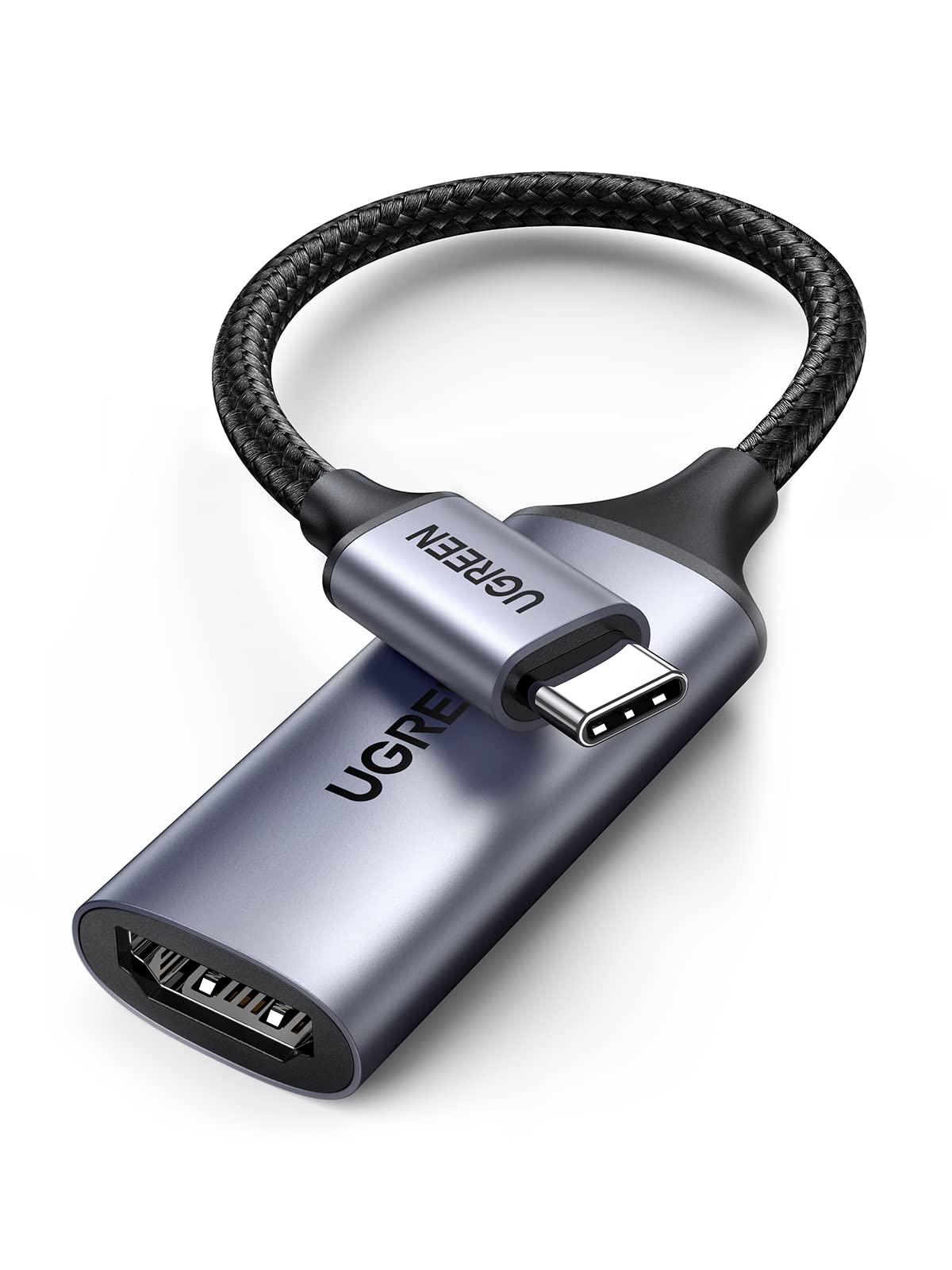 UGREEN USB C HDMI 変換 アダプタ Thunderbolt 4/3 タイプC HDMI 変換 4K@60Hz 2K 1080P 対応 iPhone 16 15 Pro Max Plus, iPad Mini Air, MacBook Pro, Galaxy S24/23 Ultra, iMac XPS 17などに適用商品画像