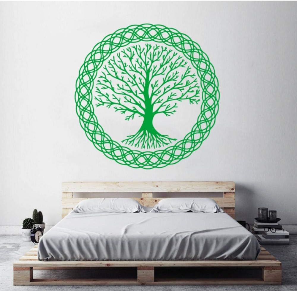 Vinilo adhesivo para pared con diseño de árbol de la vida, diseño de