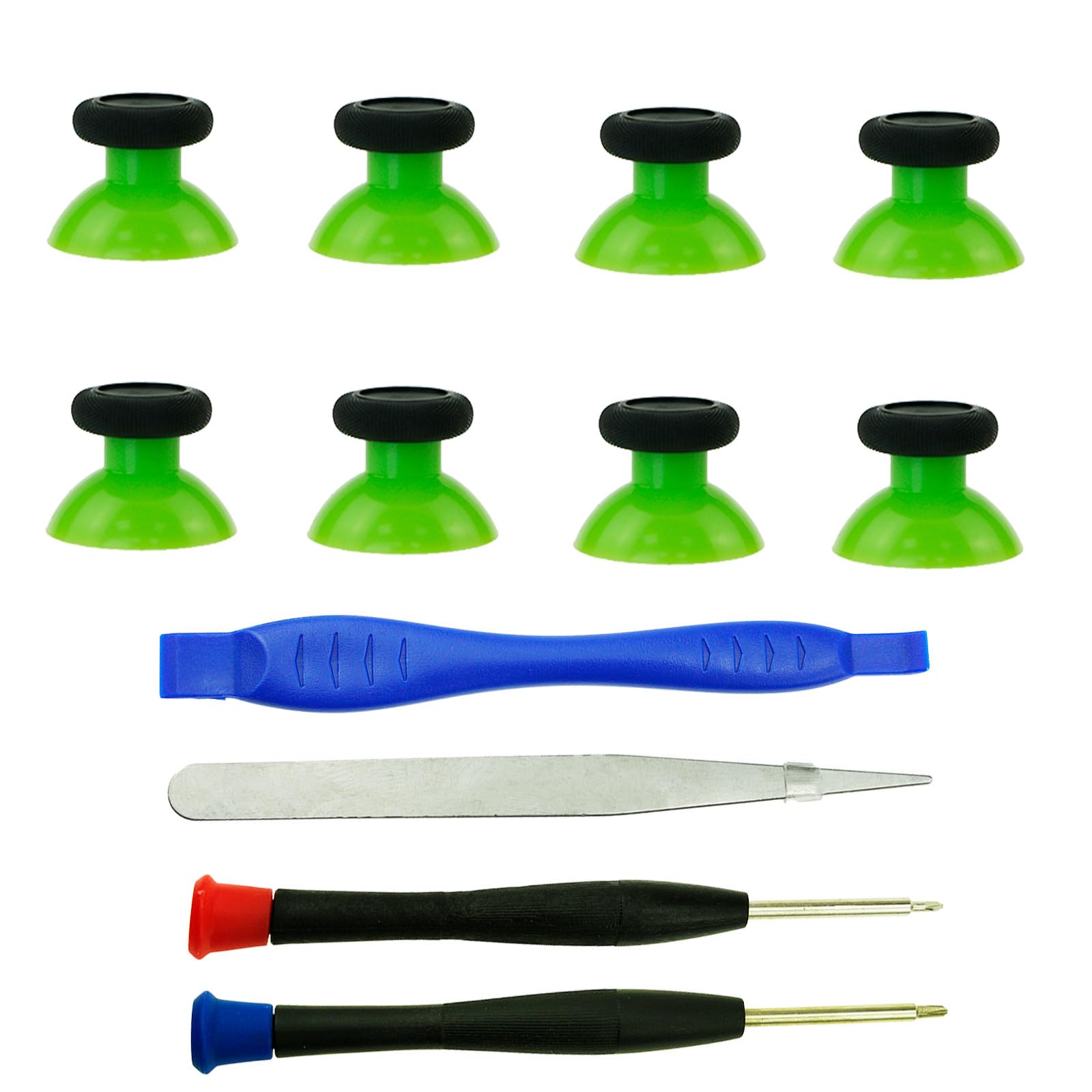 CDHKOZ 8PCS Replacement Repair Kit for Xbox Core Controller, Thumbstick for Xbox one S X Elite Controller, Custom Parts Analog Joysticks Thumb Sticks for Xbox Series X/S Controller