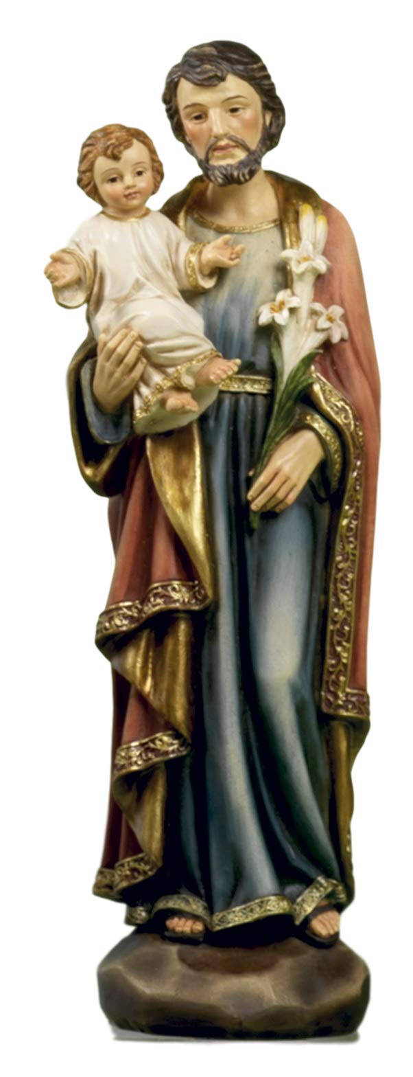 Saint Joseph Statue in Resin 20 cm by Paben