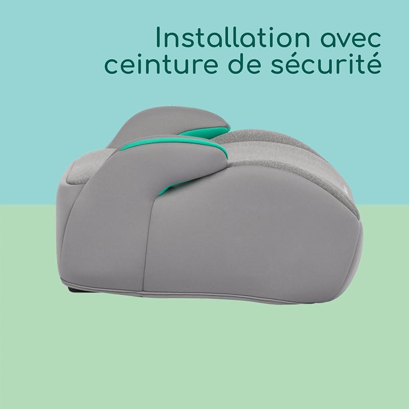 Manga i-Safe Rehausseur, 128–150 cm, Tinted Grey