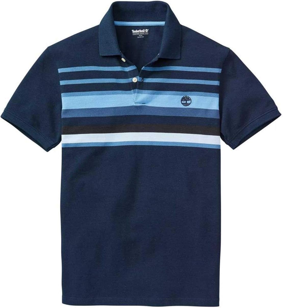Timberland Mill River Block Stripes Polo Shirt Navy Amazon.co.uk Clothing