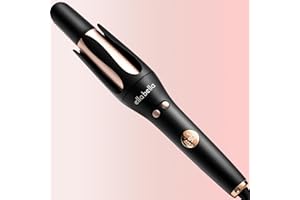 ELLA BELLA® Automatic Rotating Curling Iron • Auto Hair Curlers • Easy to Use • Digital Display to Accurately Control Temperature • Transform Your Look in Seconds • Ideal for Longer Hair