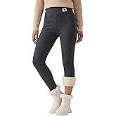niyokki Cashmere Leggings Sherpa Fleece Women
