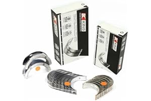 J MARTIN AUTO Rod & Main Bearings Bundle Compatible with 1969-2002 Chevy GM SBC 5.7L 350 327 307 305 Car & Truck V-8 Please Select Size Before Adding to cart (.20 Rod Bearings, 20 Main Bearings)
