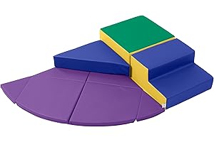 ECR4Kids SoftZone Junior Adventurer's Summit Step, Corner Climber, Assorted